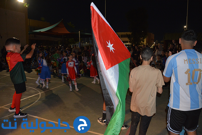 موكب كأس العالم المتجول في جلجولية برعاية جمعية غيث